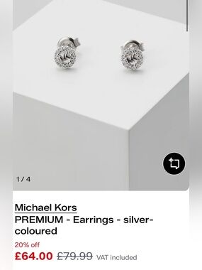 New Michael Kors Stud Earrings